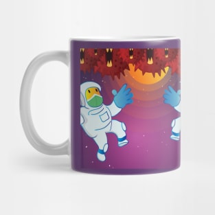Space Distancing Mug